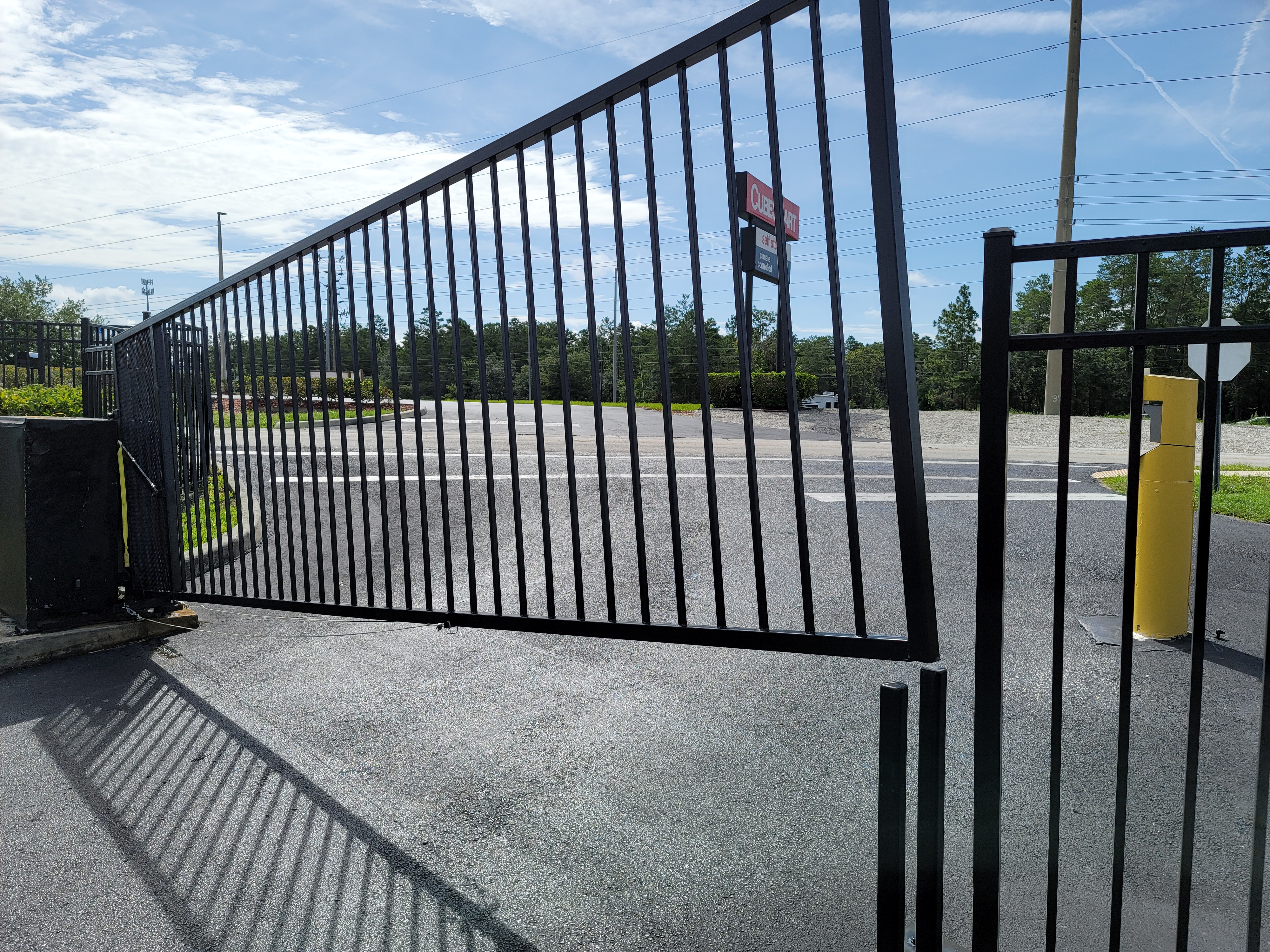 Access control keypad installation