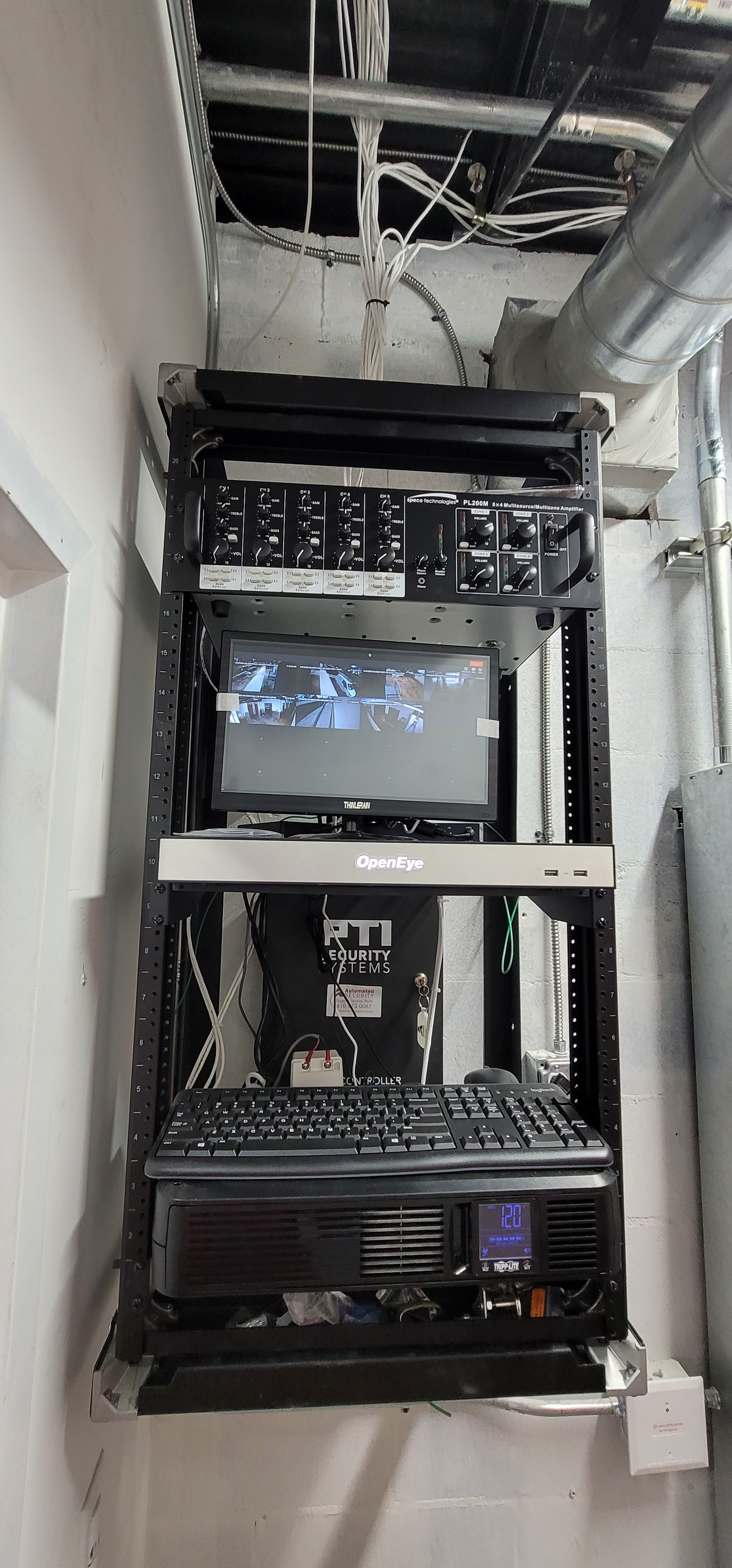 Security system installation